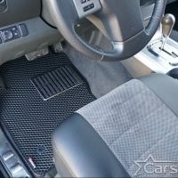 Автомобильные коврики EVA на Nissan Pathfinder III 3 ряда (2004-2014)