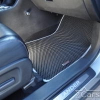 Автомобильные коврики EVA на Toyota Highlander III (2013-2019)
