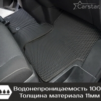 Автомобильные коврики EVA на Citroen SpaceTourer 7 мест, Long (2016-2024)