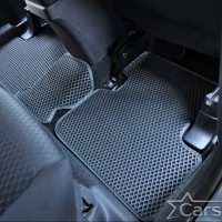 Коврики текстильные на Mitsubishi Outlander III 3 ряда (2012->)