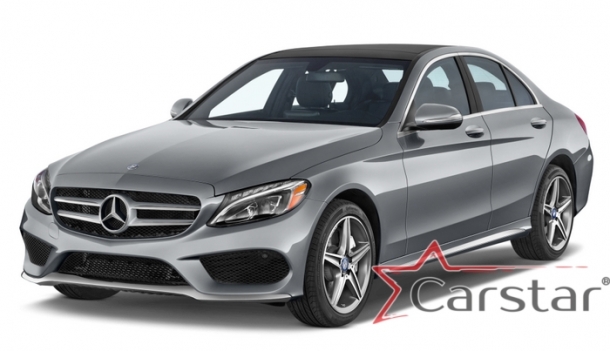 Текстильные коврики для Mercedes-Benz C-klasse IV W205 (2014->)