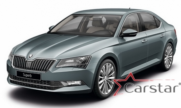 Двухслойные коврики EVA для Skoda Superb III (2015->)