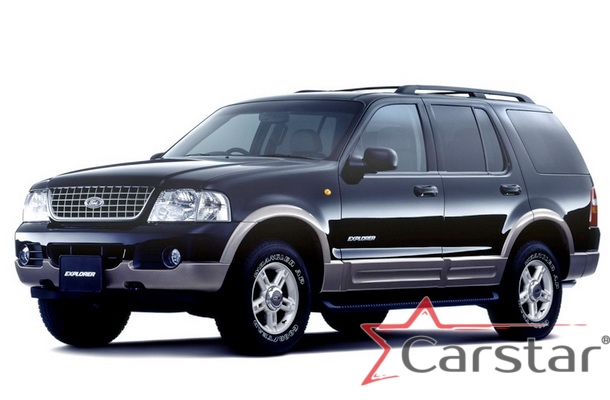 Двухслойные коврики EVA для Ford Explorer III 3 ряда (2001-2006)