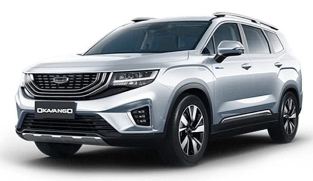 Двухслойные коврики EVA для Geely Okavango I (2020-2023)