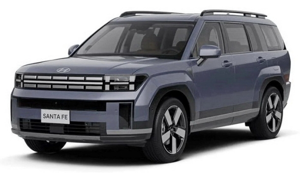 Двухслойные коврики EVA для Hyundai Santa Fe V (2023->)