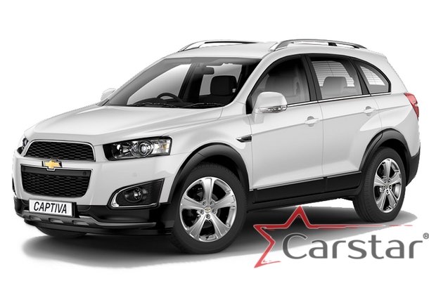 Автомобильные коврики EVA 3D для Chevrolet Captiva рестайл 3 ряда (2011-2016)