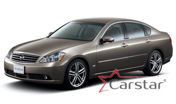 Автомобильные коврики EVA 3D для Nissan Fuga I пр.руль (2004-2009)