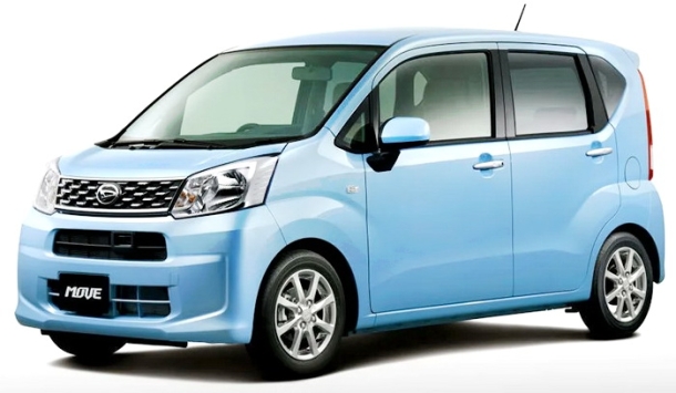 Автомобильные коврики EVA 3D для Daihatsu Move VI (2014-2023)